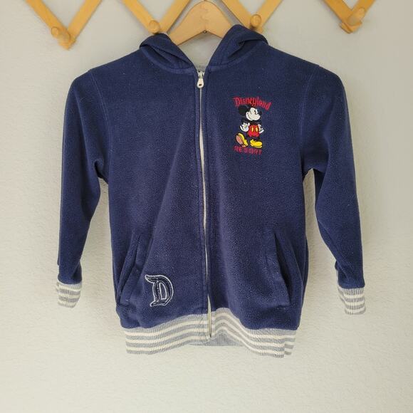 Kids Disneyland Resort Zip Up Hoodie Size 8/Small - Picture 2 of 6
